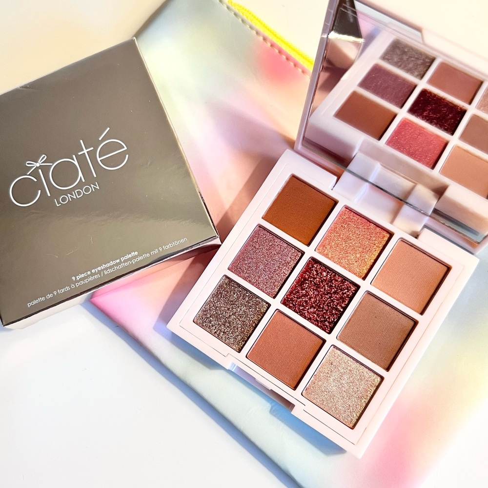 NWT CIATE London 9 piece eyeshadow palette